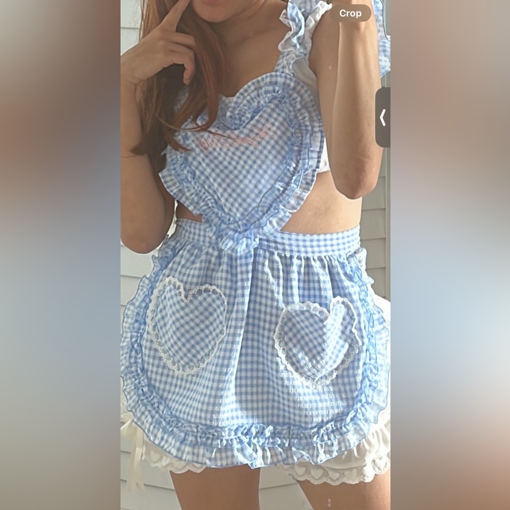 Angelic pretty heart apron